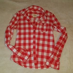 Fitted Button Down Top