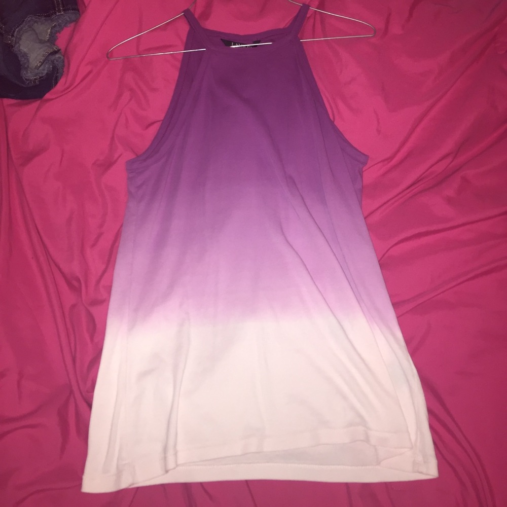 Ombré halter top