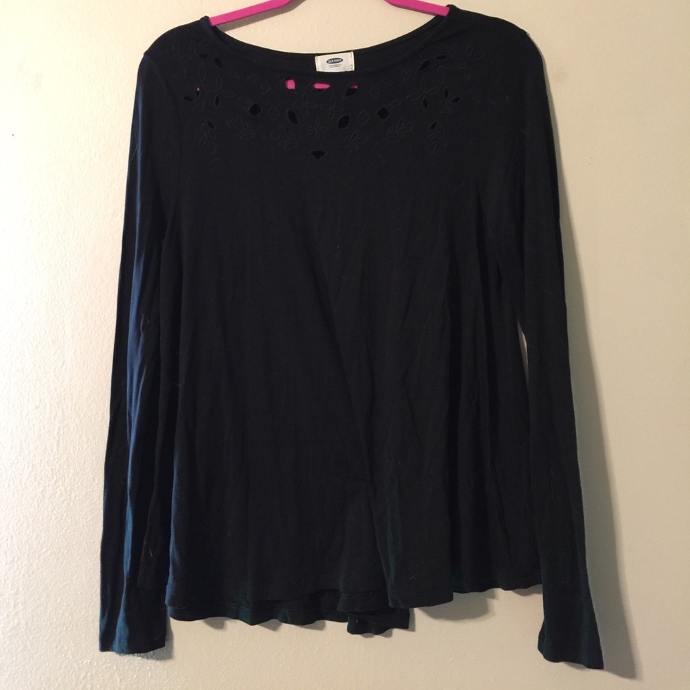 OLD NAVY BLACK LONG SLEEVE