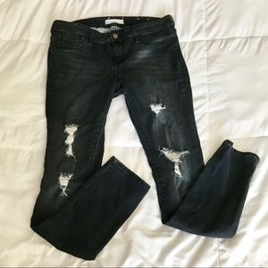 Pacsun Bullhead Dark Wash Denim Skinny Jeans