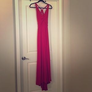 Red gown