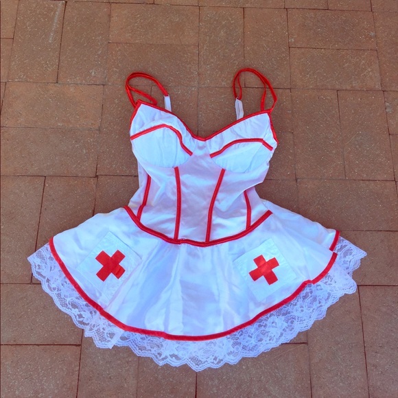 Nurse Costume Sexy Halloween Costume Lady Princess - Picture 1 of 6