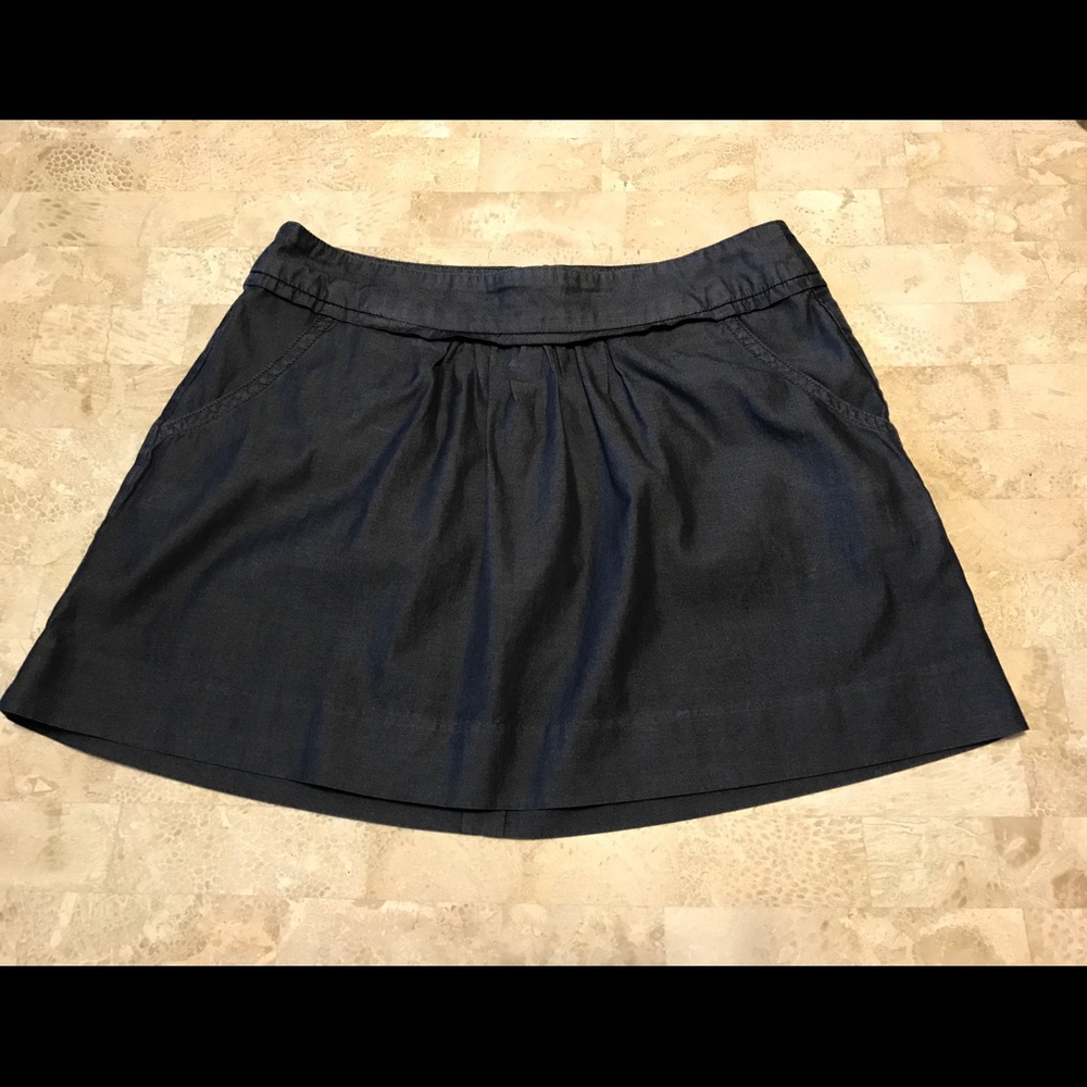 J.Crew Denim Mini Skirt