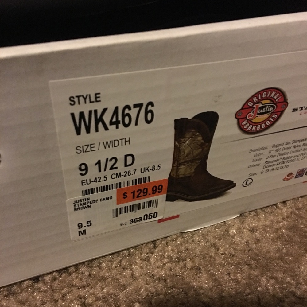 Justin boots