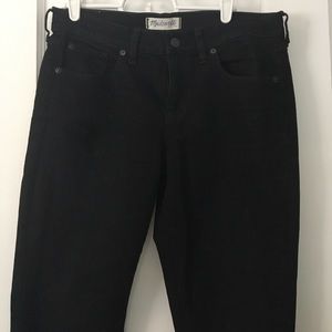 Madewell black slim boyjeans - sz 27