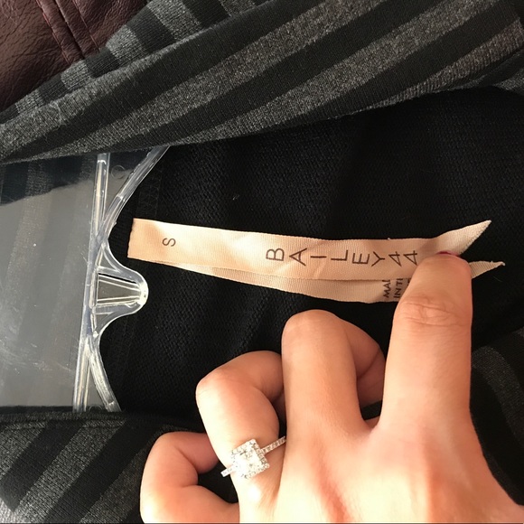 Bailey 44 stripe blazer with built in cardigan - Picture 4 of 5