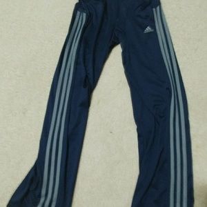 Adidas navy Blue track pants
