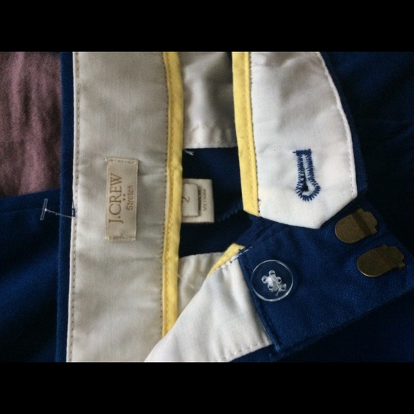 J.CREW Blue Crop Pant | 2 - Picture 2 of 5