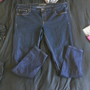 Express low rise legging jeans. Skinny jeans.