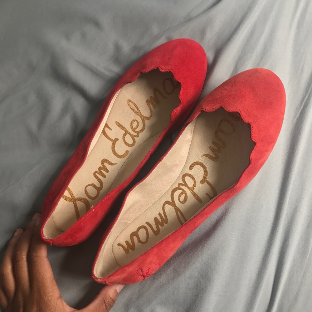 Sam Edelman Red Flats NWOT