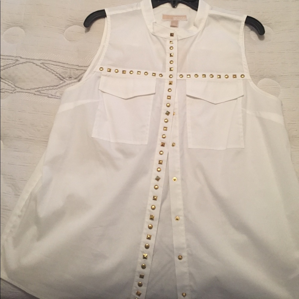 Michael Kors Studded Top