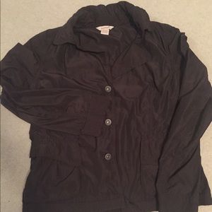 Brown Sundance light weight jacket.