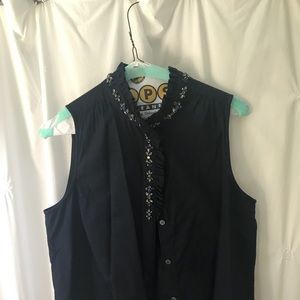 J Crew Embellished top
