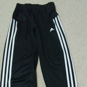 Black adidas track pants 10-12