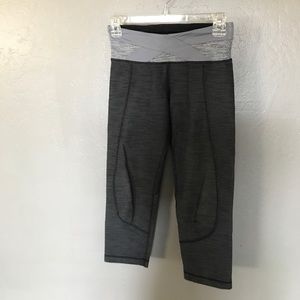 Lululemon Gray Capris Size 4