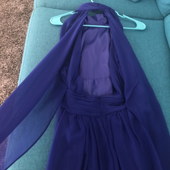 Royal blue Badgley Mischka gown - Picture 7 of 10