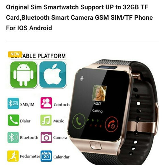 Smart Watch DZ09.....only black/Silver left - Picture 3 of 3