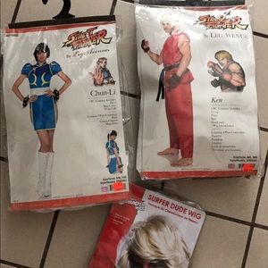 Street fighter Chun li & Ken costume