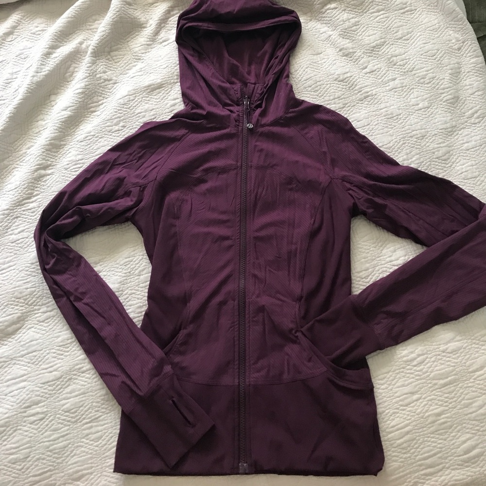Lululemon purple zip hoodie size 6