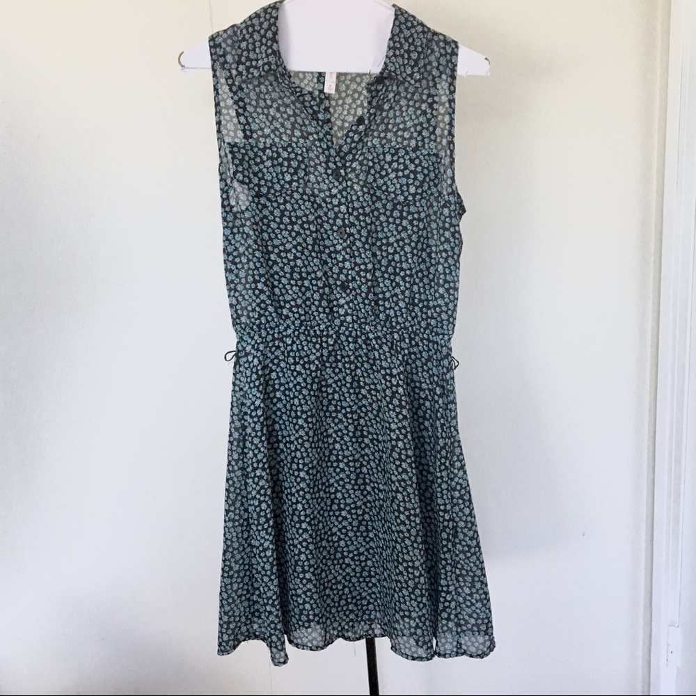 Xhileration Floral Summer Shirt Dress