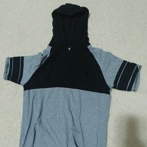 short sleeve hoodie hoodie