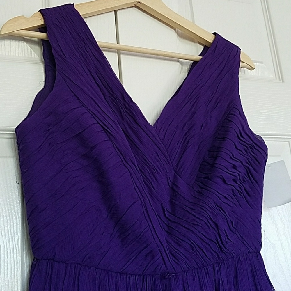 NWT Donna morgan purple dress.