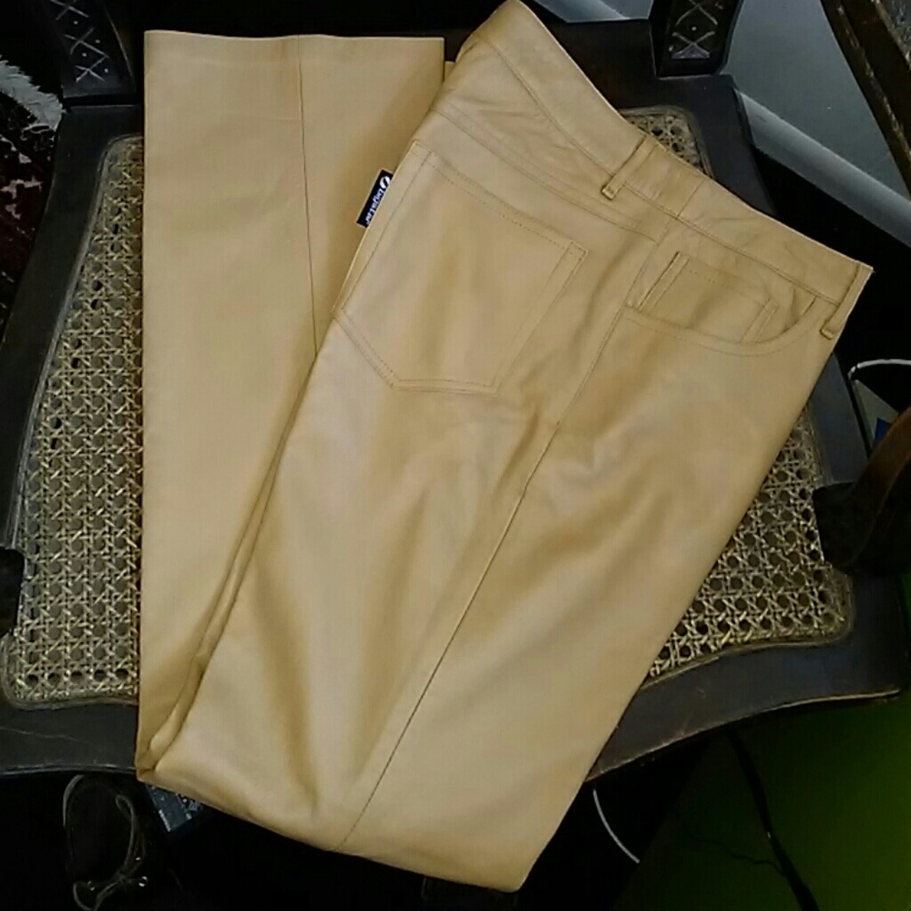 BIG STAR leather jeans/pants