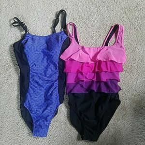 Bathing suits. Size 8