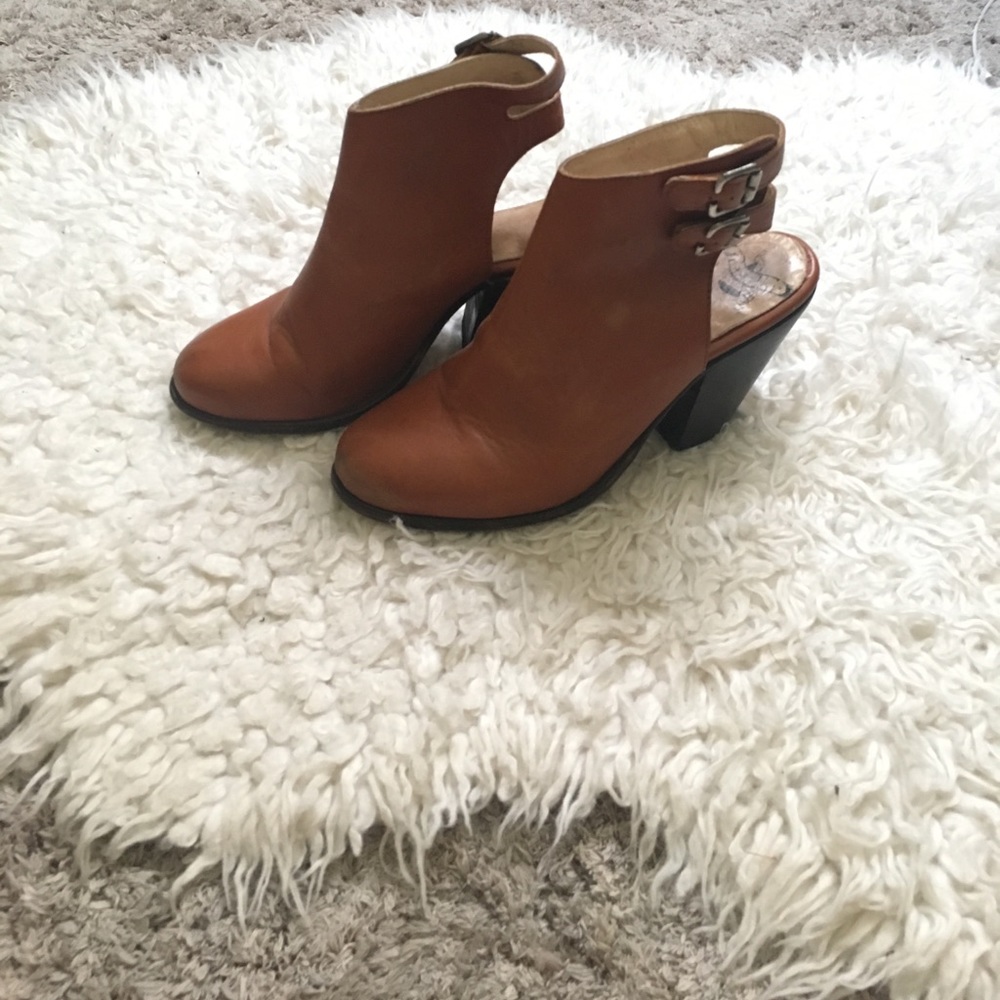 Leather Freebird Booties