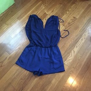 Blue romper
