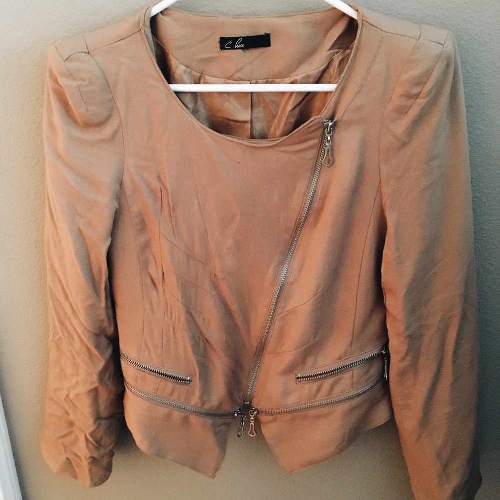 Tan blazer