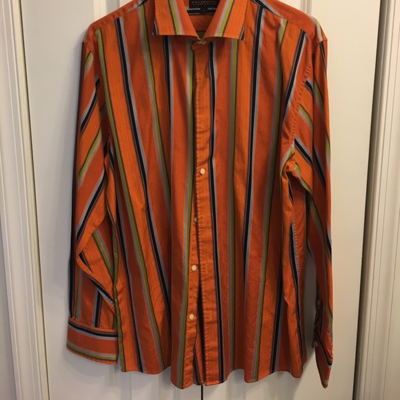 Men’s dress shirt Metropolitan by Lord and Taylor - Picture 1 of 4