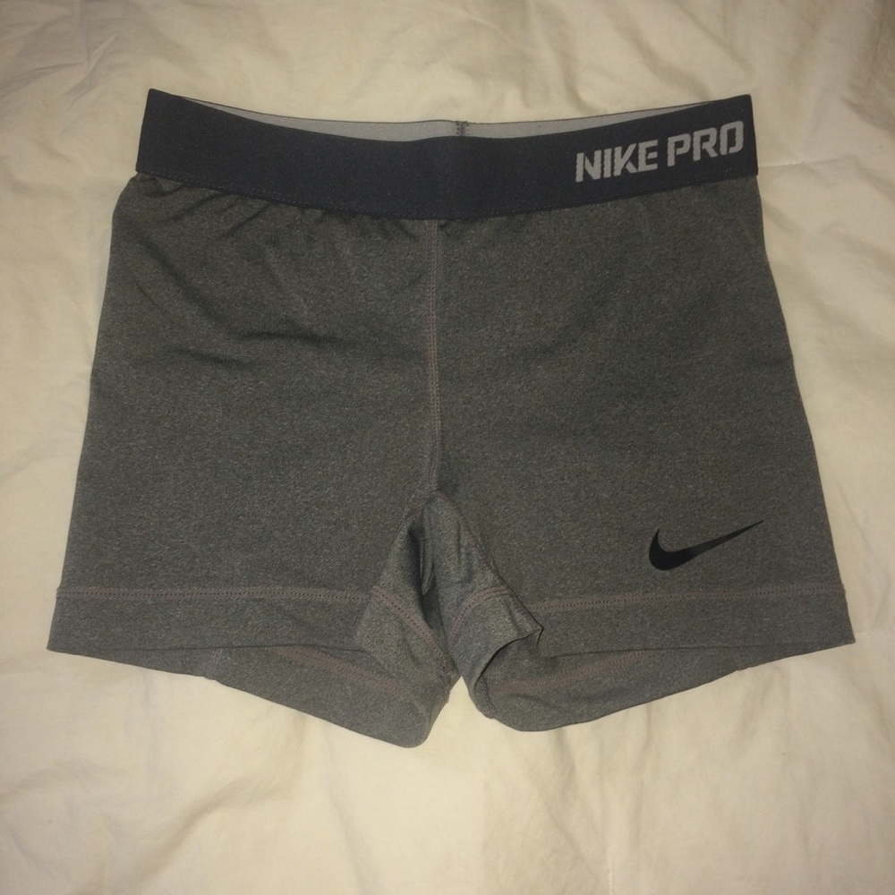 Gray Nike Pro's
