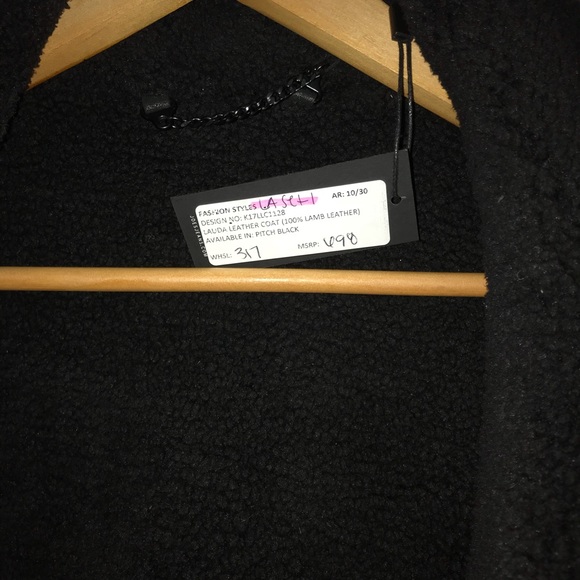 JOE’S unisex sheepskin suede  jacket. Brand NEW - Picture 5 of 7