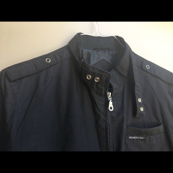 Members Only Cafe Racer Jacket Medium Retro style - Picture 1 of 3
