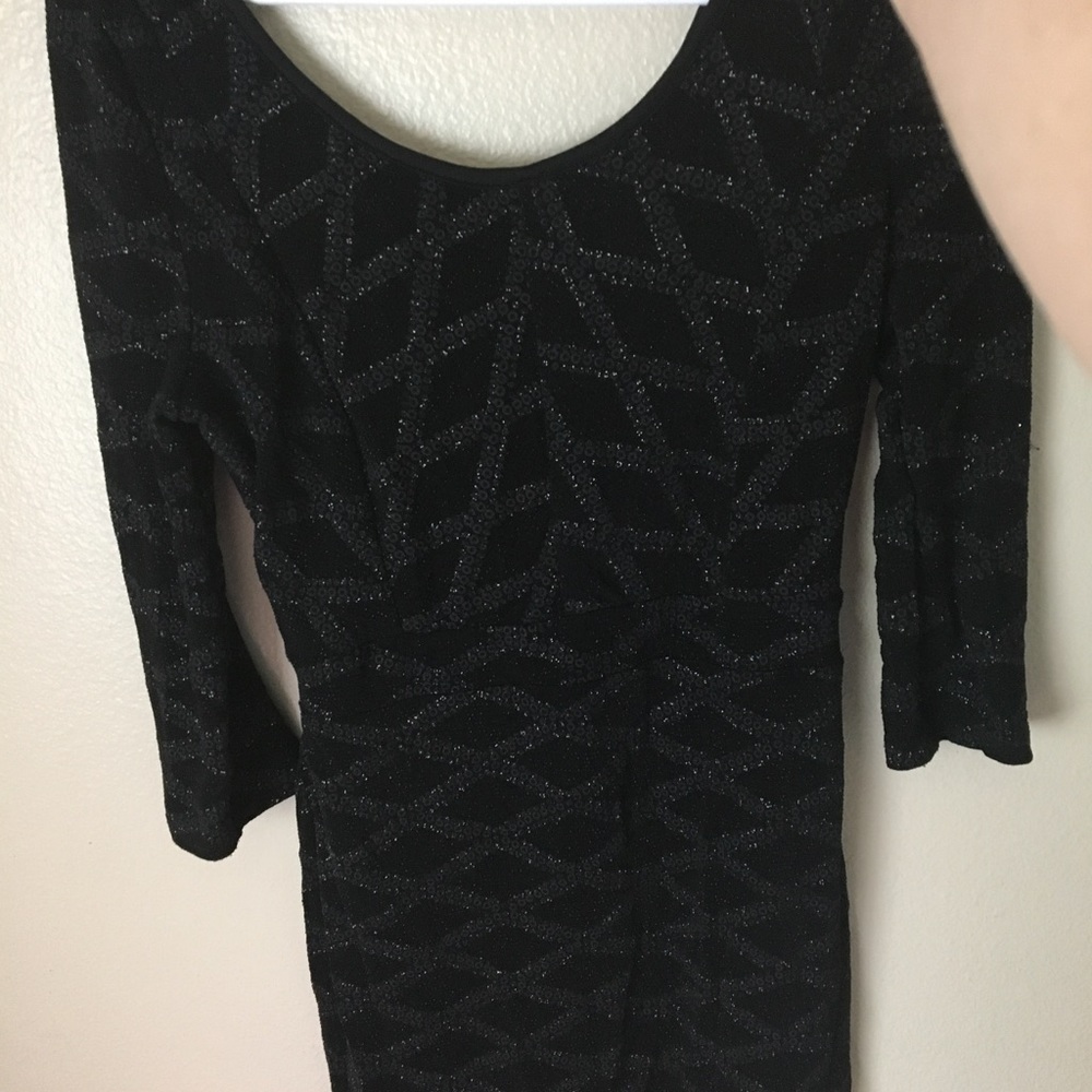 Black Sparkly Homecoming Dress