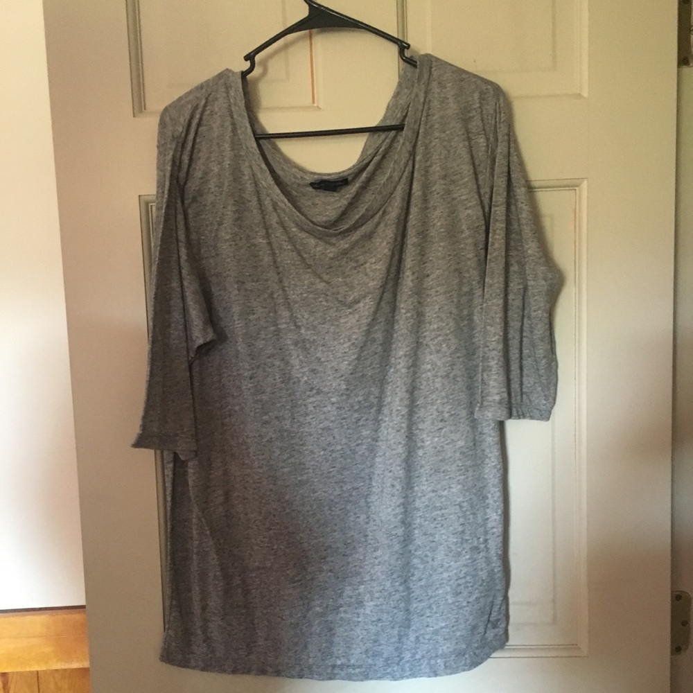 American eagle wide neck shirt