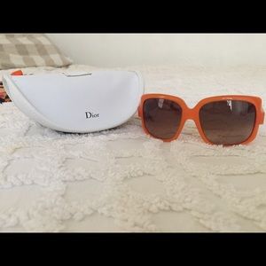 Dior sunglasses with case