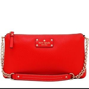 Kate Spade Wellesley Byrd shoulder bag - red