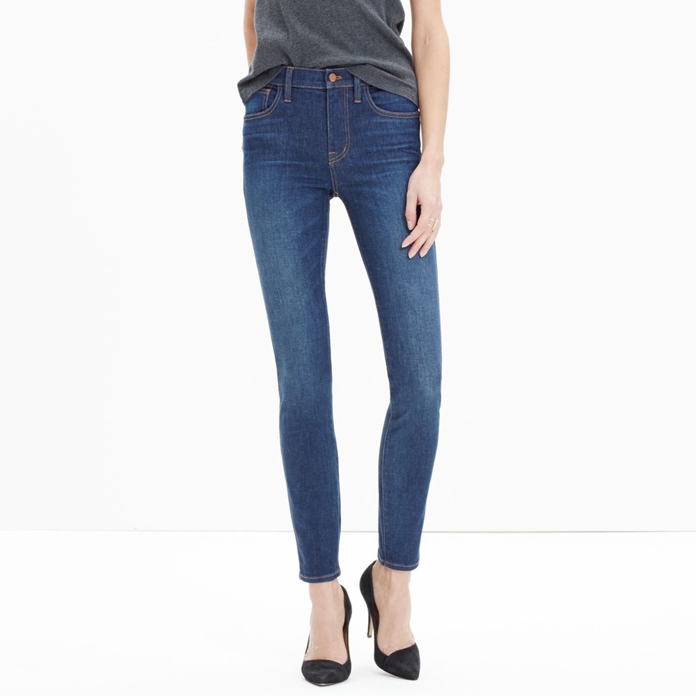 Madewell high riser skinny jeans 27
