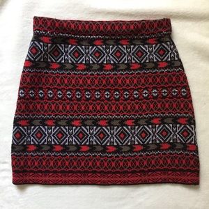 Urban Outfitters Body Con Sweater Knit Mini Skirt