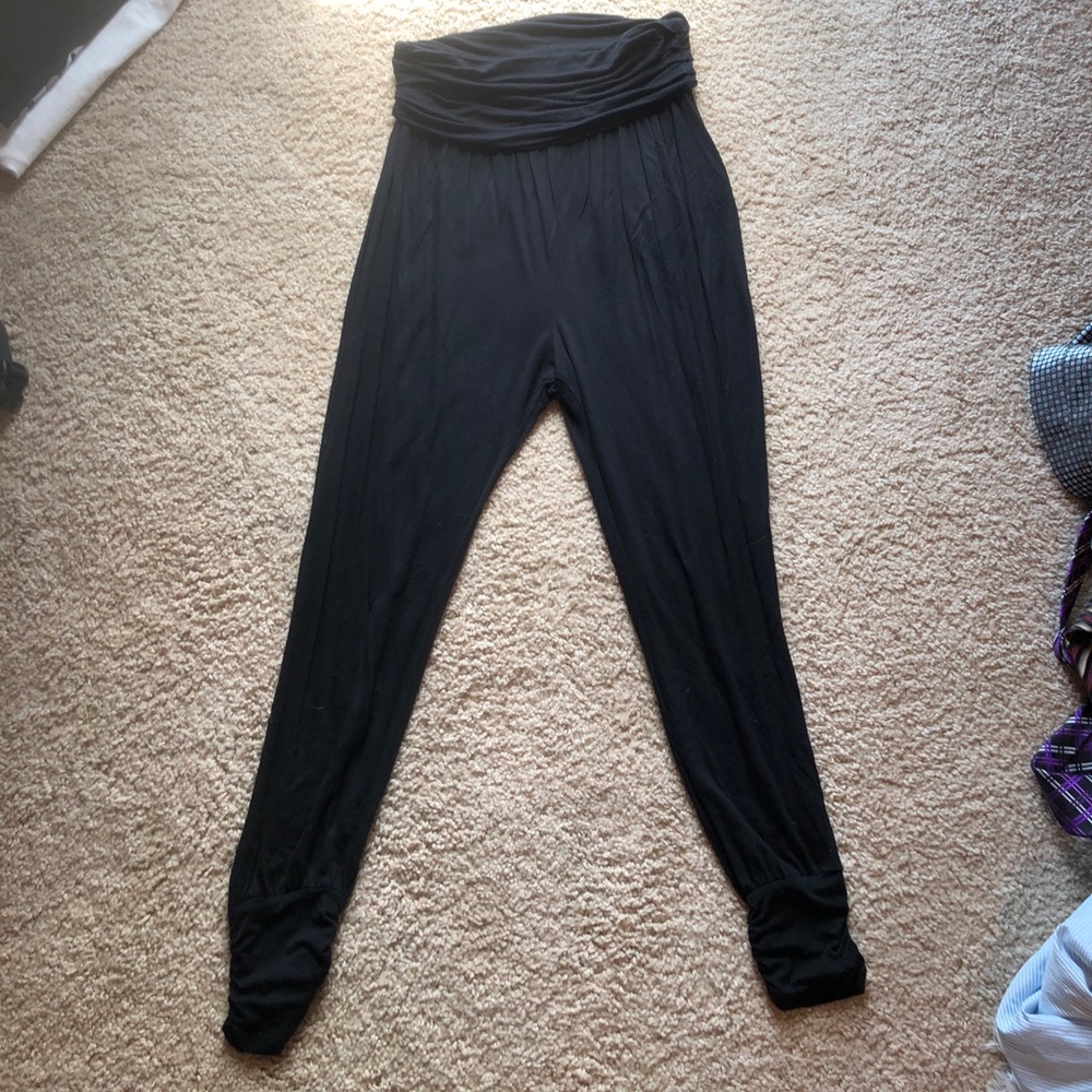 Black Harem Pants