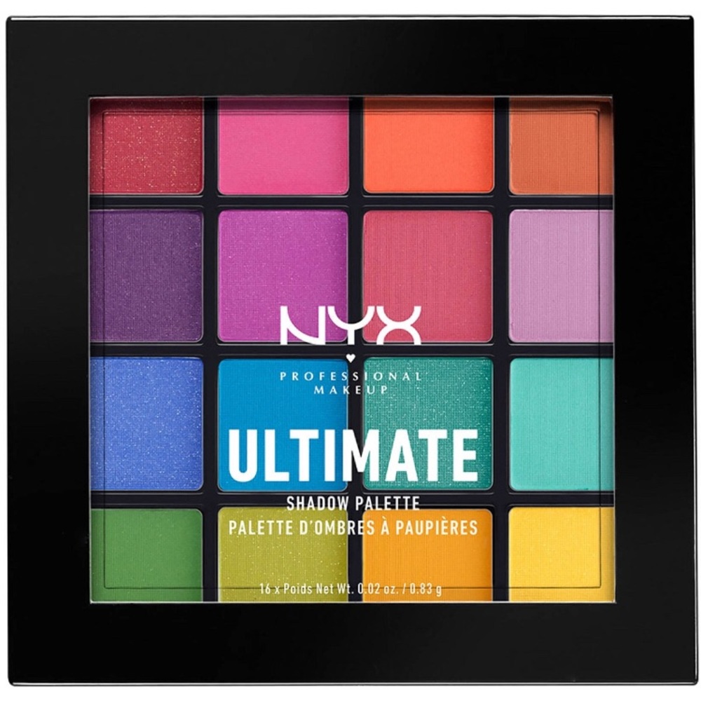 NYX Brights Ultimate Eyeshadow Palette