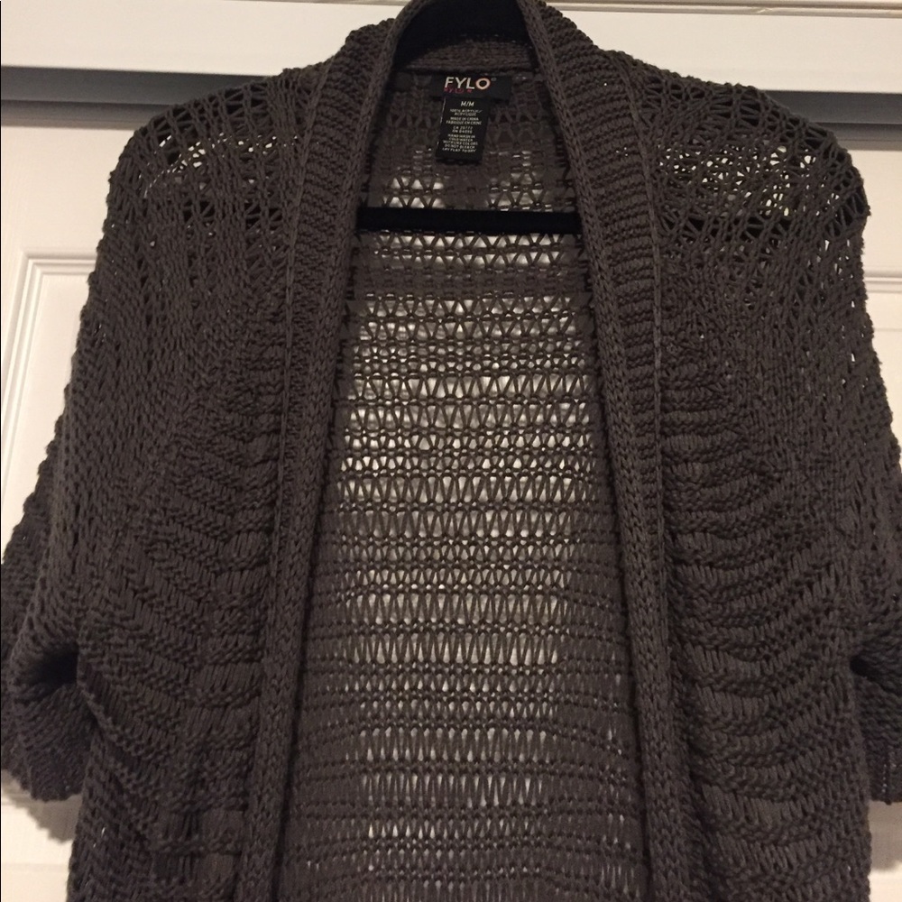 Flyo Crochet cardigan size M long