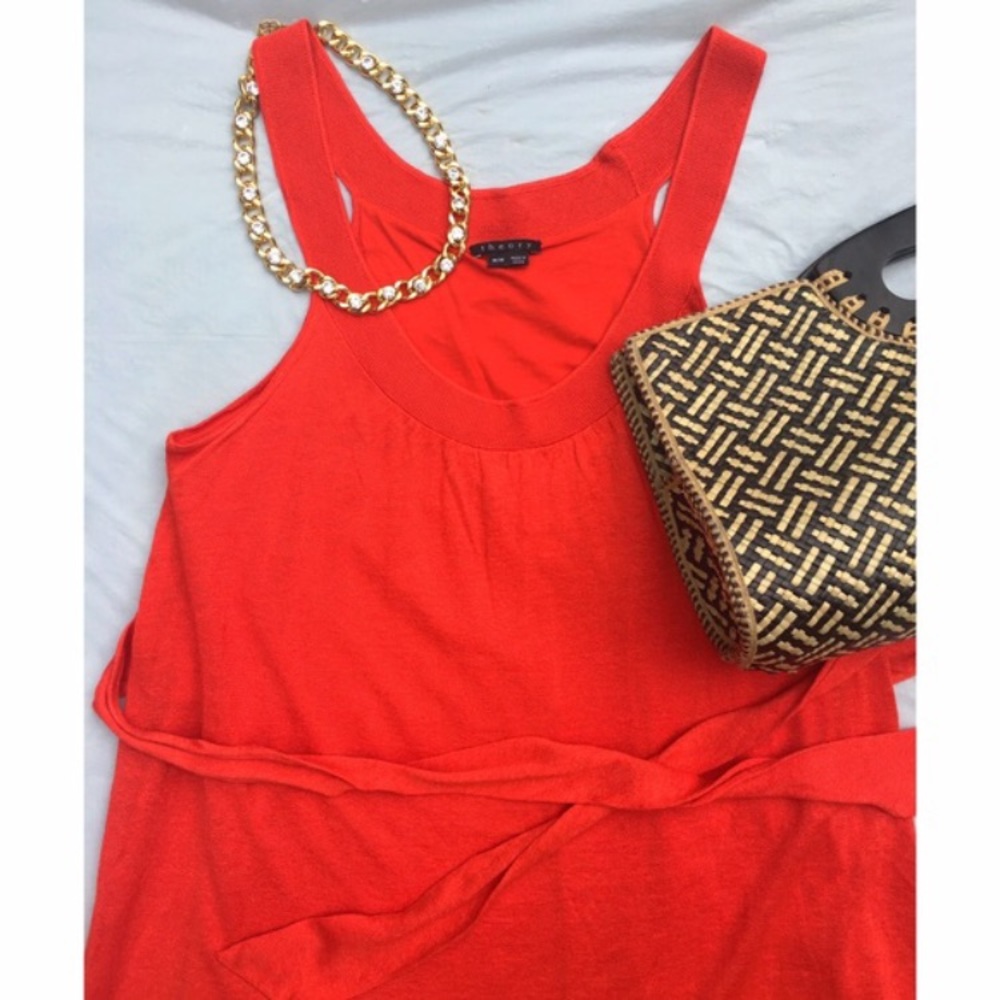 Theory "Jemmalyn Glaze" Linen dress M
