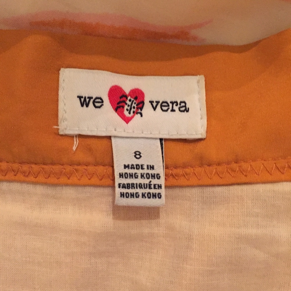 We Love Vera Anthropologie Goldfish Skirt Size 8 - Picture 7 of 8