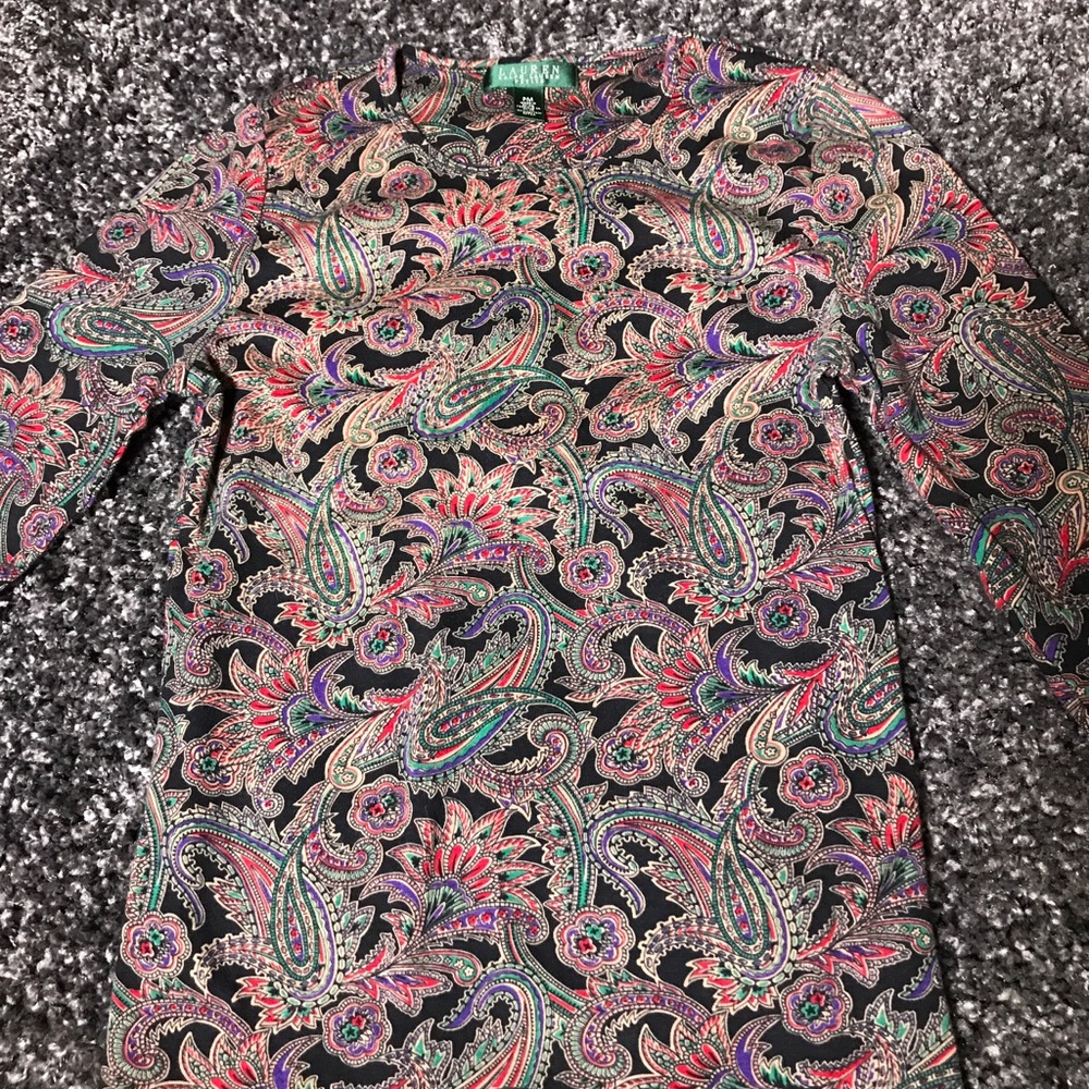 Lauren by Ralph Lauren Paisley Shirt.