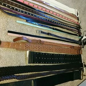 Belts - 20 variety