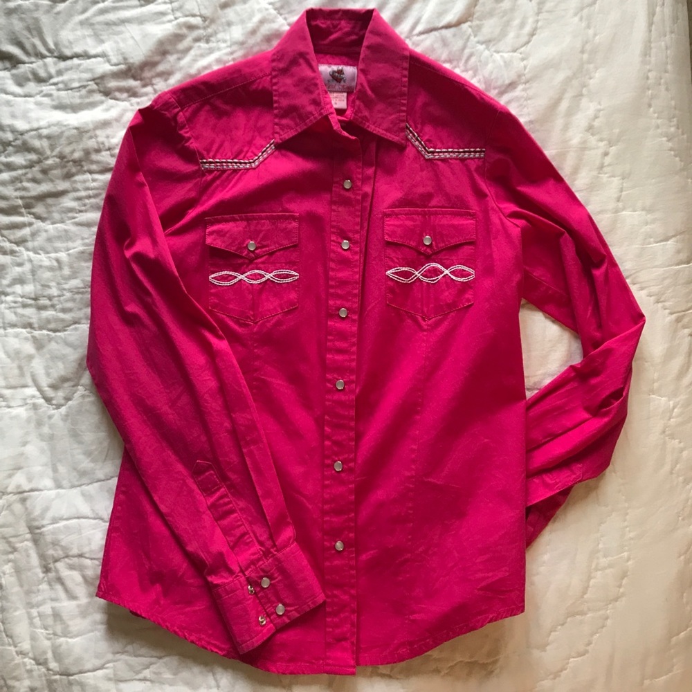 Pink Western Shirt