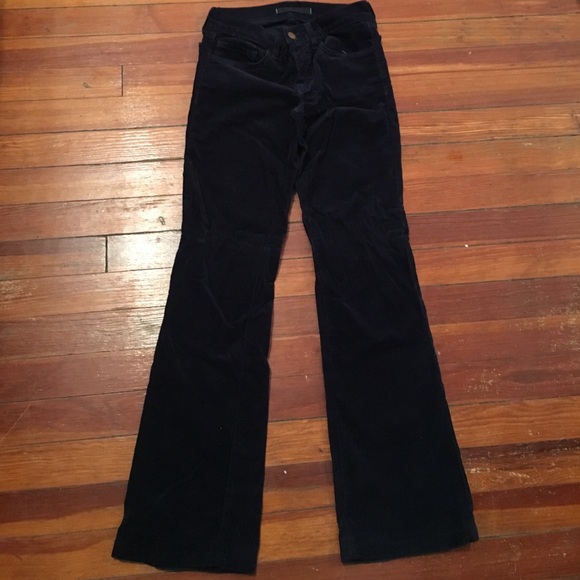 J Brand dark navy skinny corduroy pants - Picture 1 of 2